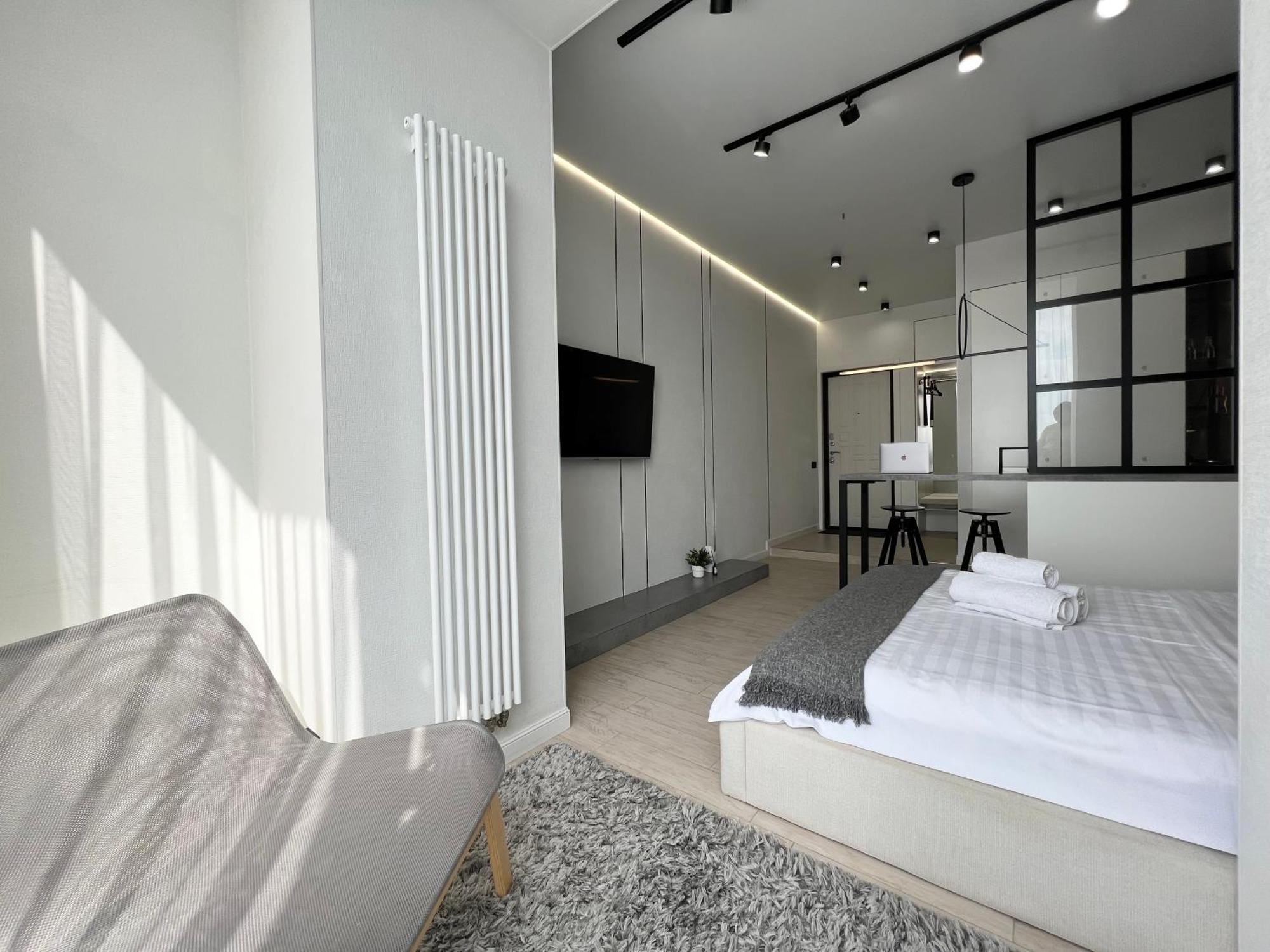 Квартира Smart В Новом Доме Pavlodar Ngoại thất bức ảnh